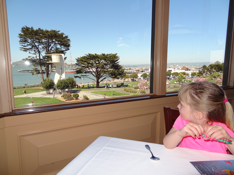 Mia Moore at Ghiradelli Square